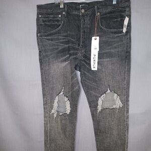 purple jeans men size 40